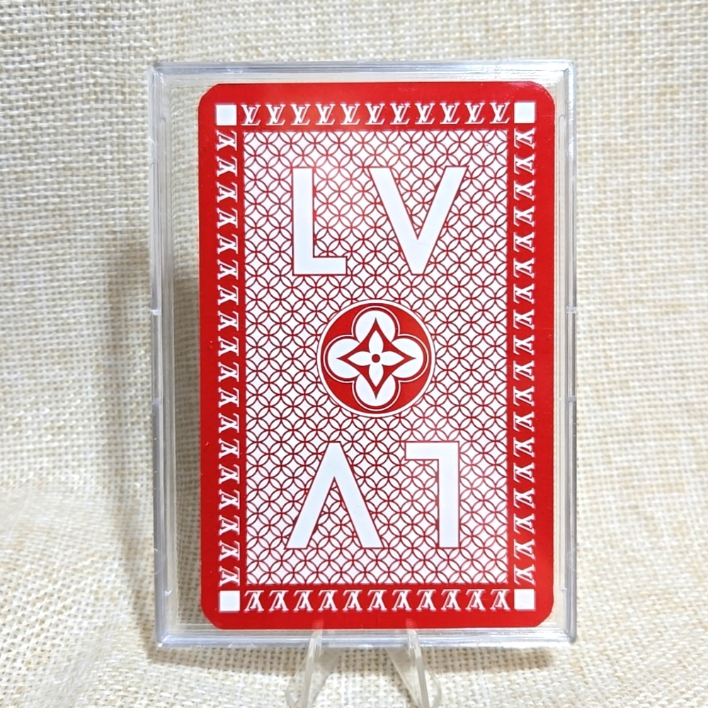 Louis Vuitton 9 of Clubs Playing Card Collectible New Authentic with COA